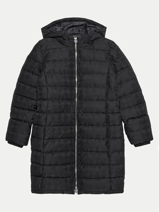 Guess Giubbotto piumino J4BL25 WGLW2 Nero Regular Fit, taglia : 8Y