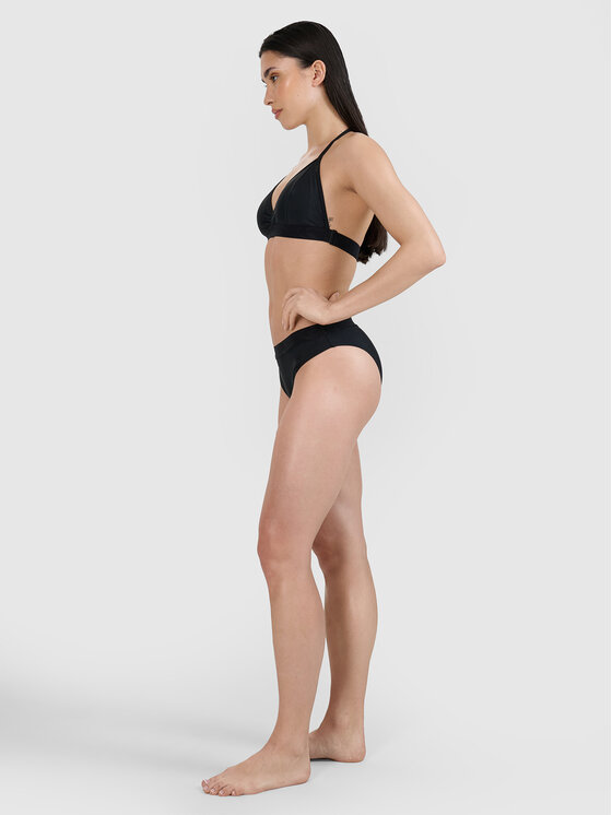 4F 4F Μπικίνι κάτω μέρος BEACHWEAR BASIC Μαύρο