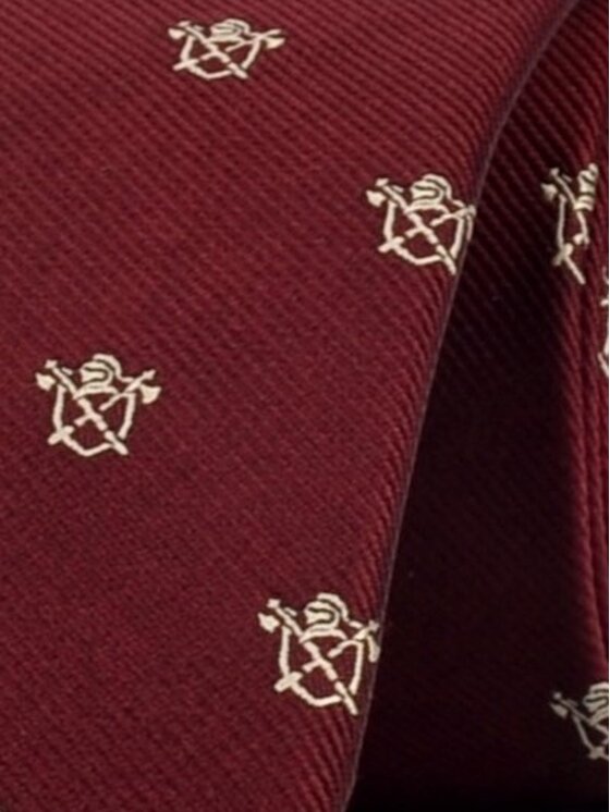 ELSNER ELSNER Cravatta Heraldyk Bordeaux