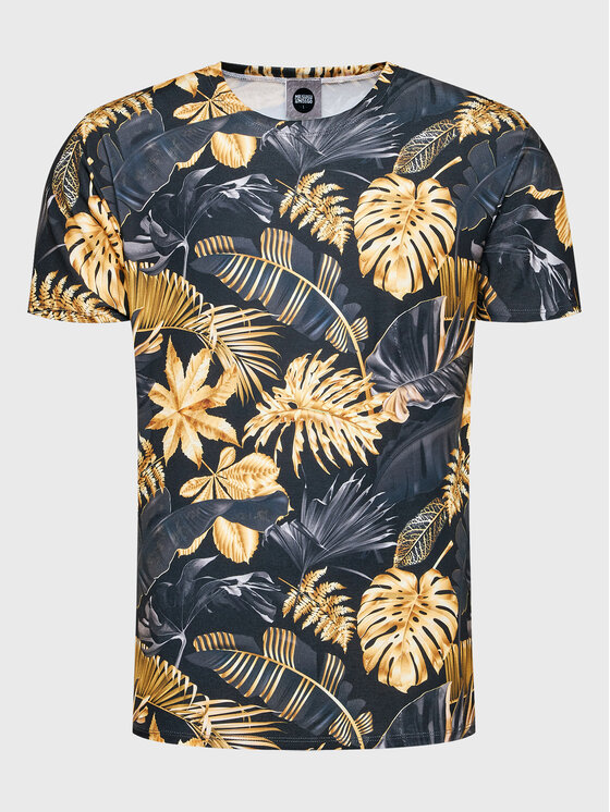 T-shirt Unisex Golden Tropic Multicolore Regular