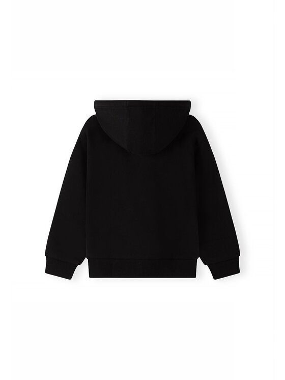 minoti minoti Bluza 33FLEECE286 Czarny Regular Fit