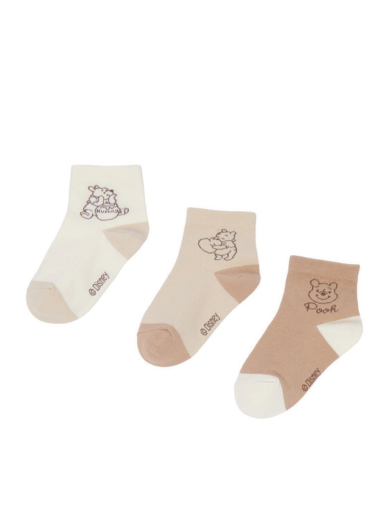 Winnie The Pooh Șosete lungi CEO-ACCCS-AW26-231WTP(3-PACK) Bej