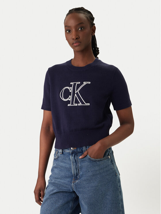 Calvin Klein Jeans Calvin Klein Jeans Pulover LV047F356G Violet Regular Fit