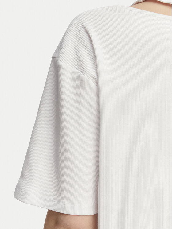 Karl Lagerfeld Jeans Karl Lagerfeld Jeans T-shirt B2W17077 Bianco Regular Fit