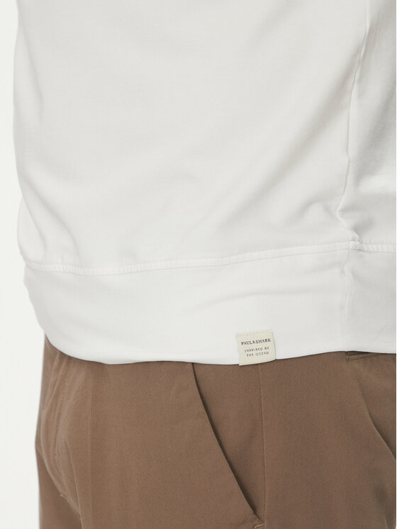 Paul&Shark Paul&Shark Bluza 25411881 Biały Regular Fit