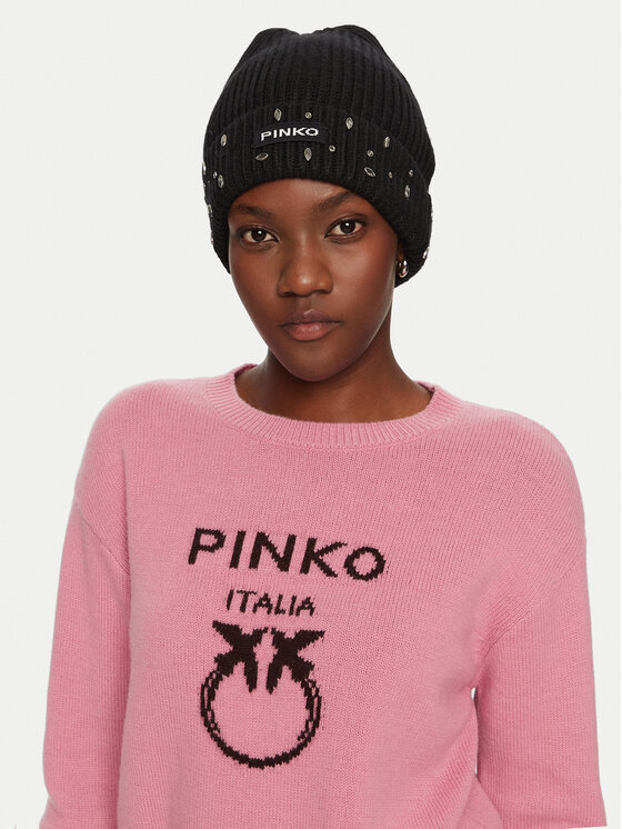 Pinko Kapa Serengeti Cuffia 104326 A27A Črna