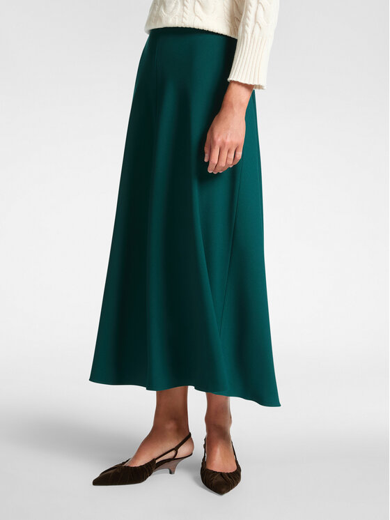 Elena Mirò Elena Mirò Gonna midi 1041P000052N035 Verde A-Line Fit