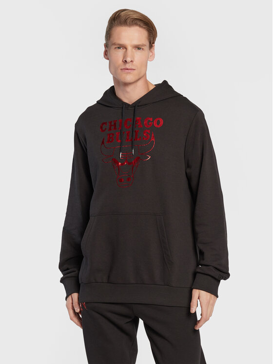 New Era New Era Felpa Chicago Bulls NBA Foil 60284704 Nero Regular Fit