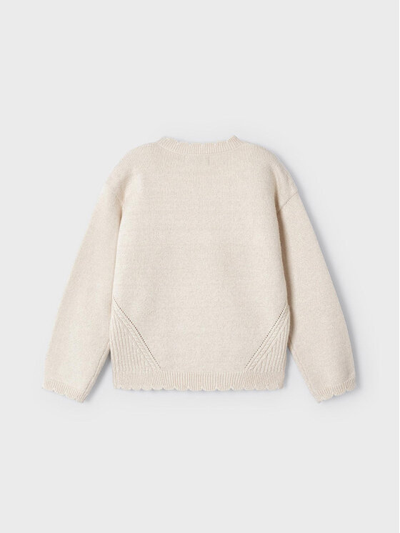 Mayoral Mayoral Maglione 319 Écru Regular Fit