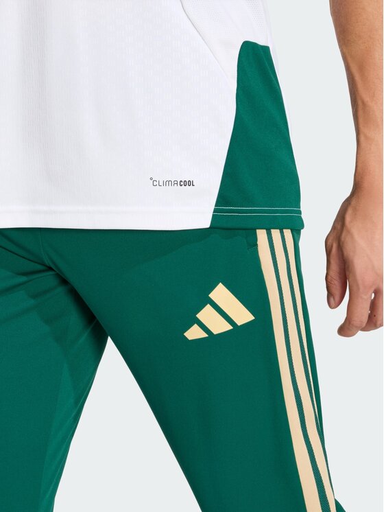 adidas adidas Spodnie dresowe 161395 Zielony Slim Fit