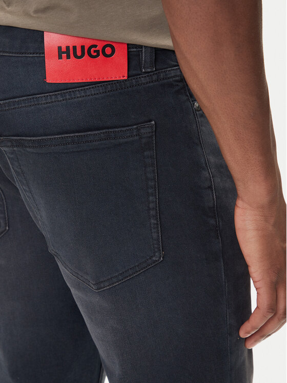 HUGO HUGO Jeans 50547251 Blu scuro Extra Slim Fit