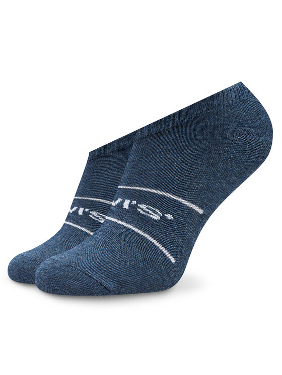 Levi's® Levi's® Set de 2 perechi de șosete medii unisex 701203953 Albastru