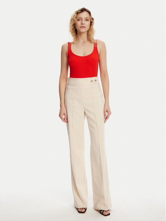 Morgan Morgan Top 251-DOUBI Červená Slim Fit