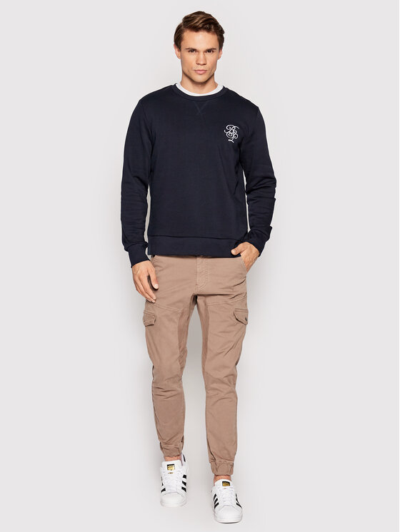 Felpa MSS-69ARTHUR Blu scuro Regular Fit