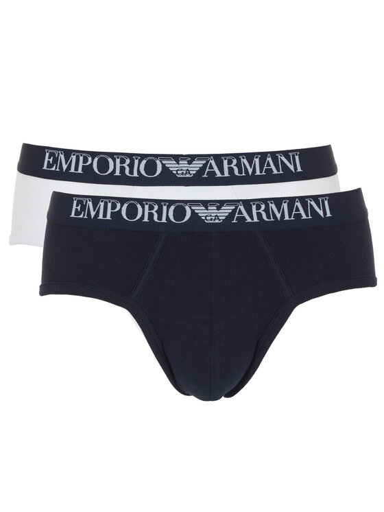 Emporio Armani Underwear Emporio Armani Underwear Súprava 2 kusov slipov 1120794R502 Biela