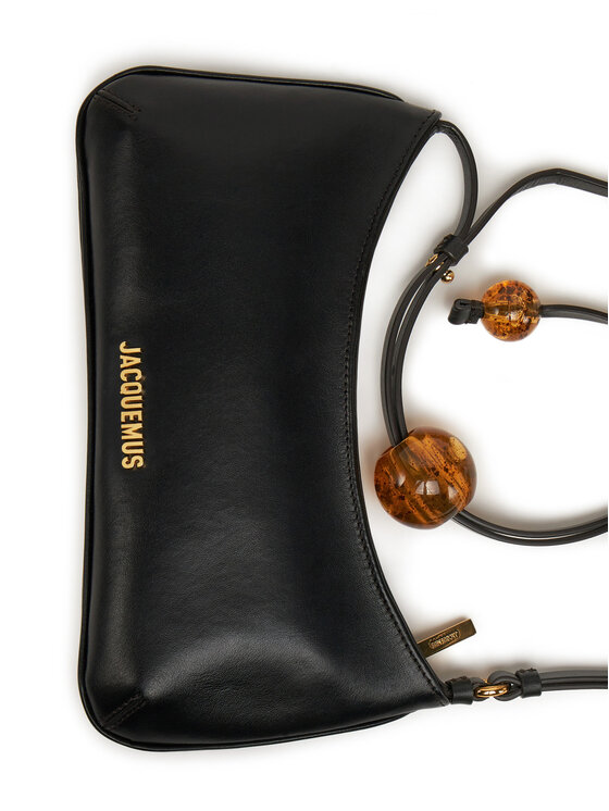 JACQUEMUS JACQUEMUS Käekott Le Bisou Perle 231BA057-3000 Must