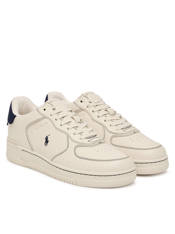 Polo Ralph Lauren Polo Ralph Lauren Sneakersy Masters CRT 809P15490001 Krémová