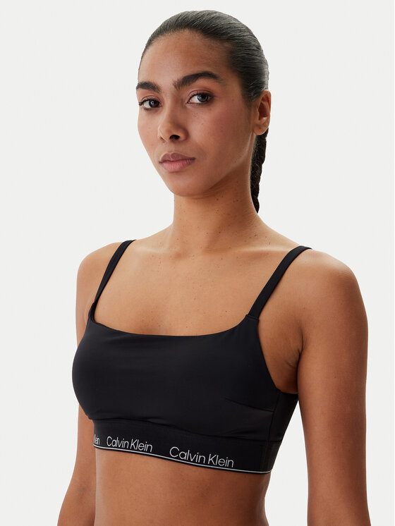 Calvin Klein Swimwear Calvin Klein Swimwear Bikini augšdaļa LV00Q61130 Melns