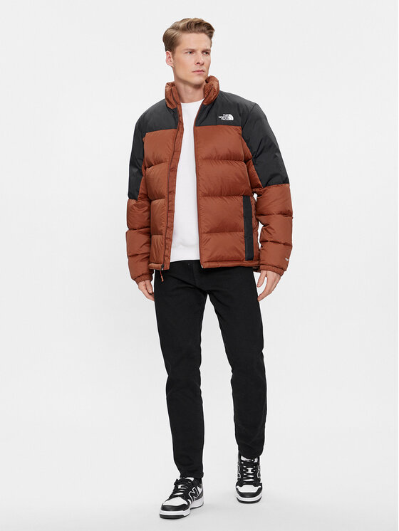 The North Face The North Face Pernata jakna Diablo NF0A4M9J Smeđa Regular Fit