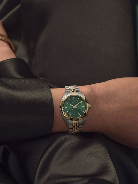 Timex Timex Ročna ura Legacy  TW2W87400 Srebrna