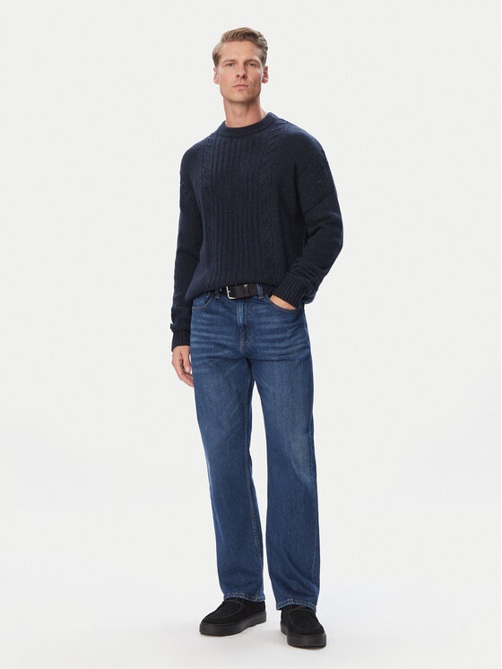 Calvin Klein Jeans Calvin Klein Jeans Pullover LV04RJ303G Dunkelblau Regular Fit