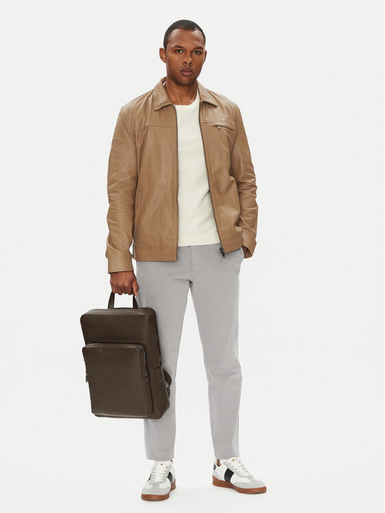 Calvin Klein Calvin Klein Mugursoma Micro Pebble Slim Sq Bp 42 LV04D3005G Brūns