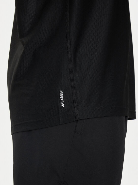 adidas adidas Тениска от техническо трико Own the Run IN1500 Черен Regular Fit