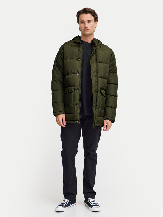Blend Blend Télikabát 20717531 Zöld Regular Fit