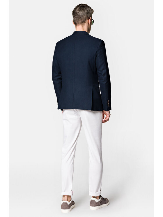 Lancerto Lancerto Marynarka Imperia MA131123000005.GRANAT Granatowy Slim Fit
