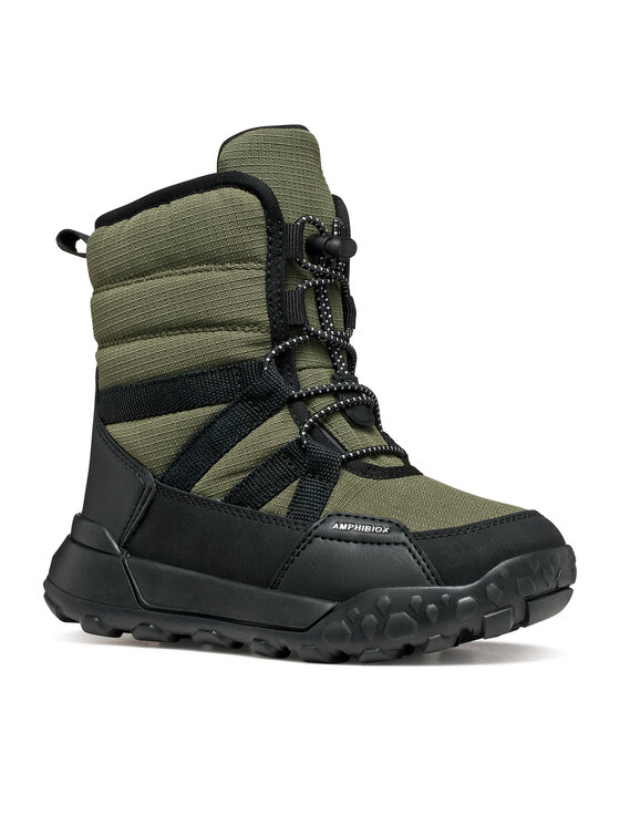 Geox Geox Sněhule J Trekkyup Boy B Abx J46MBC 08V50 C0450 S Tmavě zelená