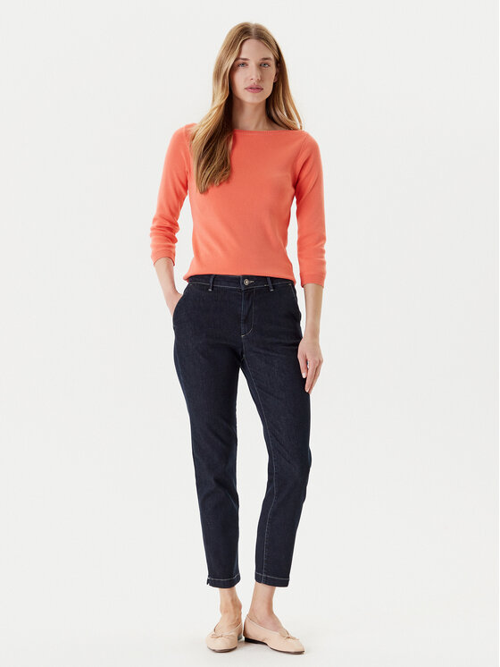 United Colors Of Benetton United Colors Of Benetton Sweter 1091D1M09 Pomarańczowy Regular Fit