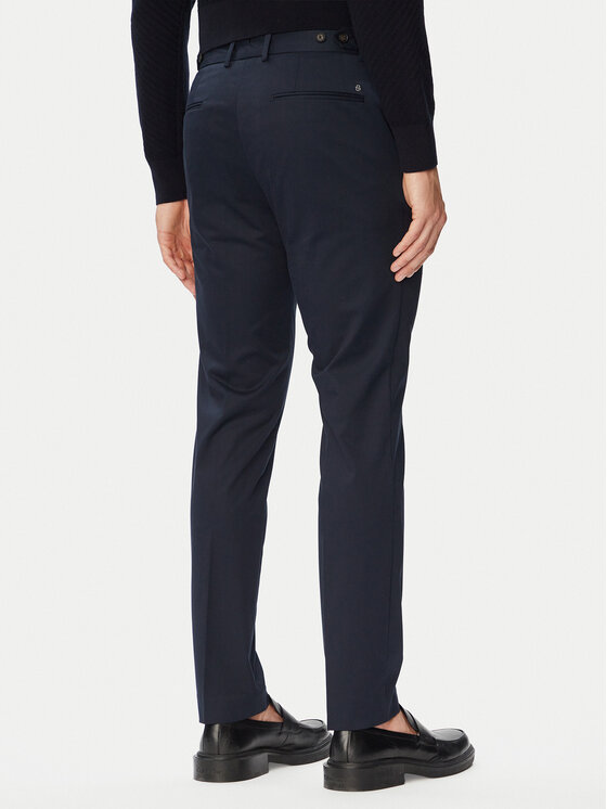BOSS BOSS Chino-püksid C-Genius-DTL-WG-264F 50571185 Tumesinine Slim Fit