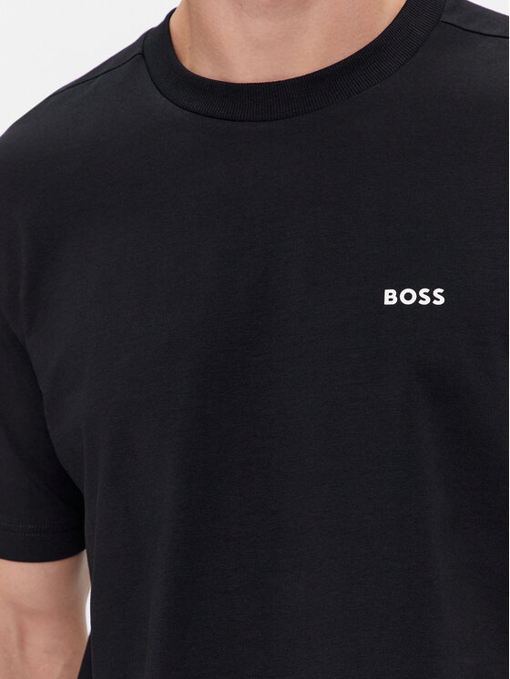BOSS Boss Футболка 50506373 Чорний Regular Fit