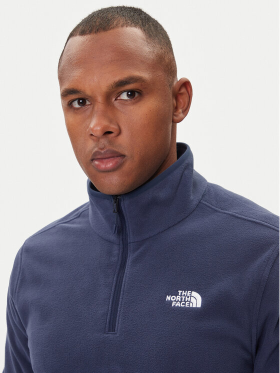 The North Face The North Face Fleecejacke Glacier NF0A8D0Q Dunkelblau Regular Fit