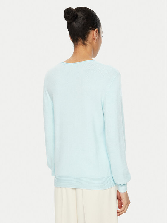 Olsen Olsen Pulover 11000585 Albastru celest Regular Fit