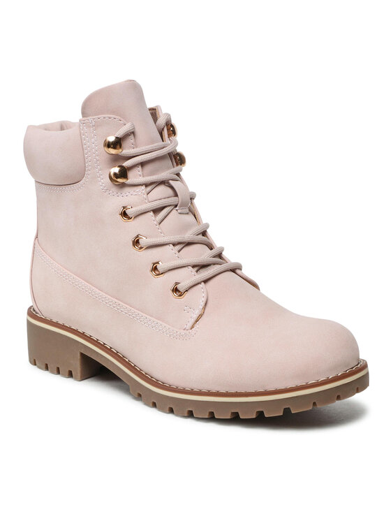 Jenny Fairy Jenny Fairy Schnürstiefeletten WS722-28G Rosa