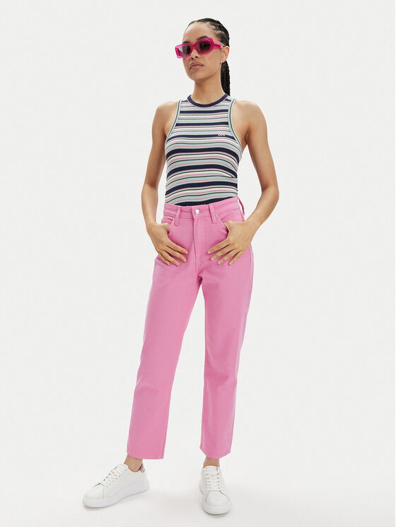 Lee Lee Top 112350213 Barevná Slim Fit