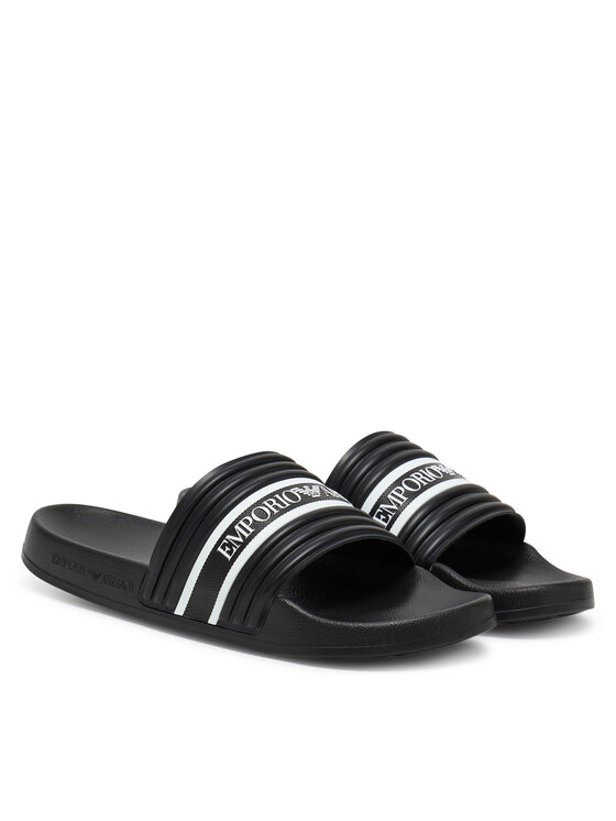 Emporio Armani Emporio Armani Klapki XVPS14 XR277 U532 Czarny