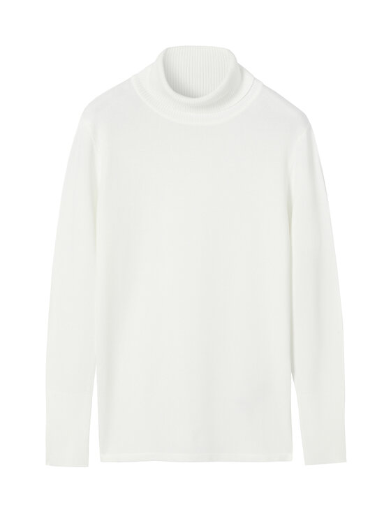 TATUUM TATUUM Sweter ANKIO Kremowy Classic Fit