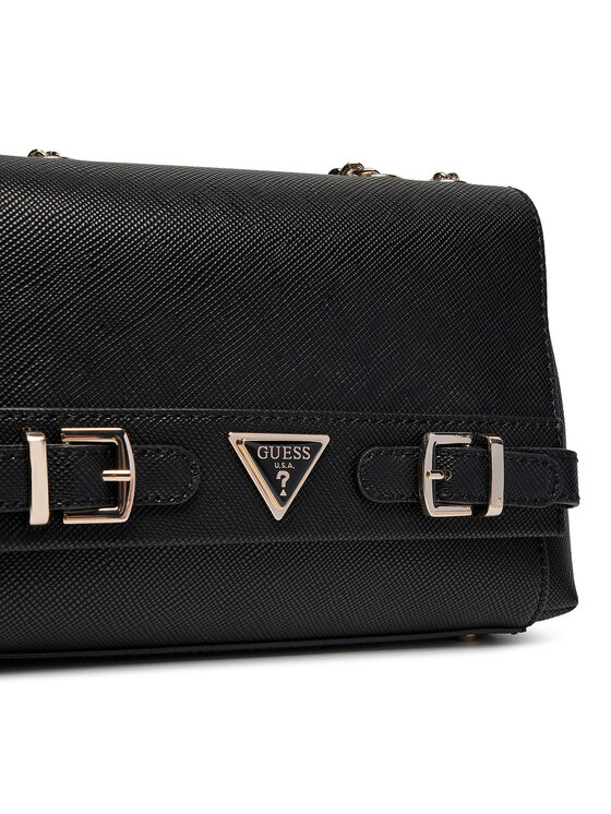 Guess Guess Дамска чанта Leavante (VG) HWVG93 40210 Черен