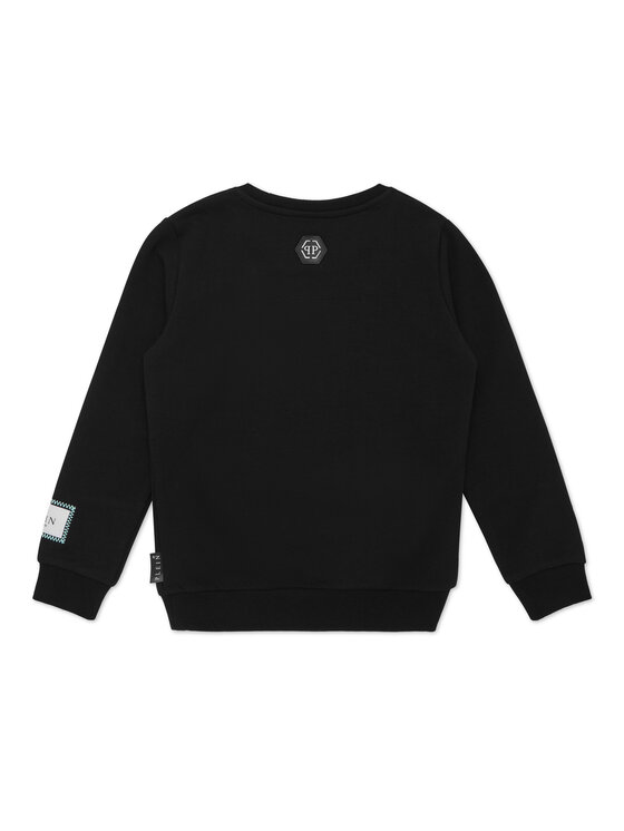 PHILIPP PLEIN PHILIPP PLEIN Bluza 28175 Czarny Regular Fit