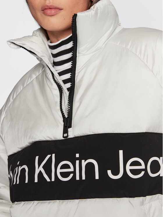 Calvin Klein Jeans Calvin Klein Jeans Bunda anorak J30J321966 Sivá Regular Fit
