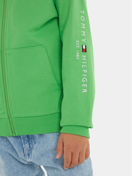 Tommy Hilfiger Tommy Hilfiger Mikina KS0KS00421 M Zelená Regular Fit