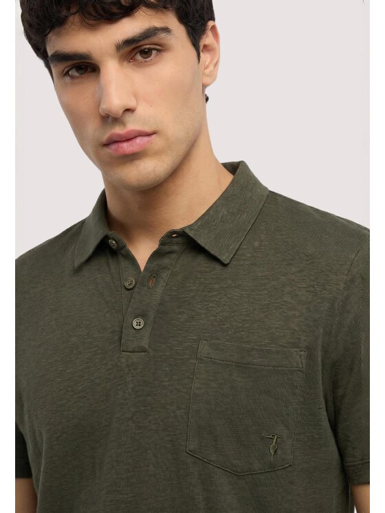 Trussardi Trussardi T-shirt G5178000278N035 Verde Regular Fit