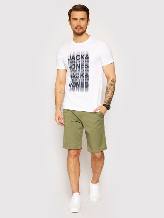 T-shirt Bane 12195041 Bianco Slim Fit