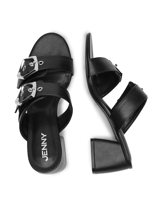 JENNY JENNY Klapki CD24022-1 Czarny