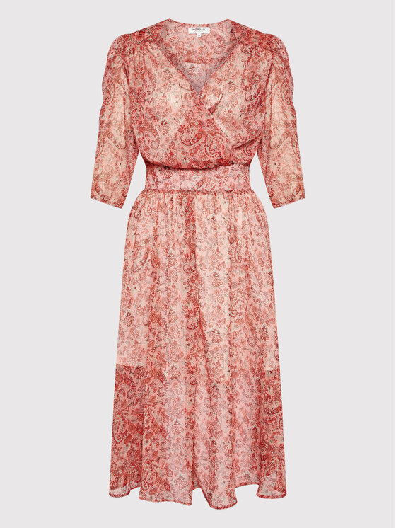 Morgan Morgan Vsakodnevna obleka 221-REYAL.F Rdeča Regular Fit