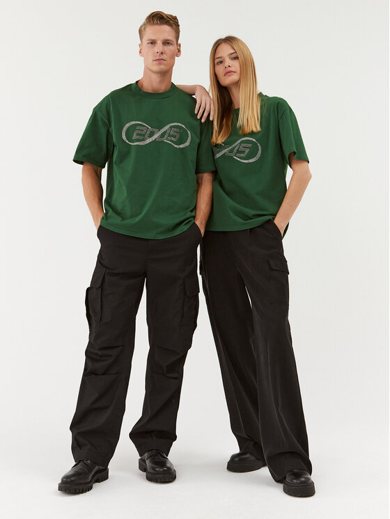 2005 2005 T-Shirt Forever Tee Πράσινο Oversize