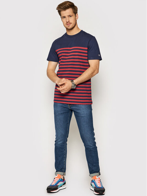 T-shirt Bluwilson 12187671 Blu scuro Regular Fit