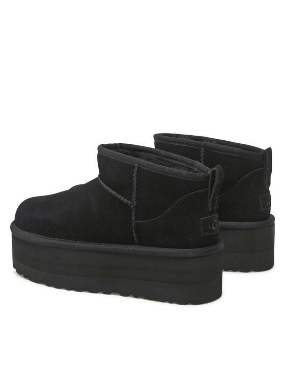 Ugg Ugg Stivali da neve W Classic Ultra Mini Platform 1135092 Nero